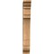 Ekena Millwork Merced Traditional Smooth Bracket, Western Red Cedar, 3 1/2"W x 14"D x 26"H BKT04X14X26MRC01SWR - alternate 4